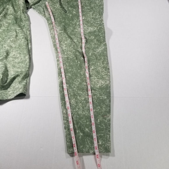 Lululemon ABC Jogger Pants Stretch Mens XL Green Tie Dye Performance Read Des! - Picture 10 of 11